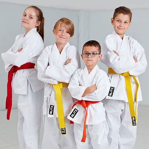  Karate  Gi and Suits Equipment Gloves and Belts Blitz