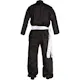 Adult Kung Fu Suit in Black - Rear
