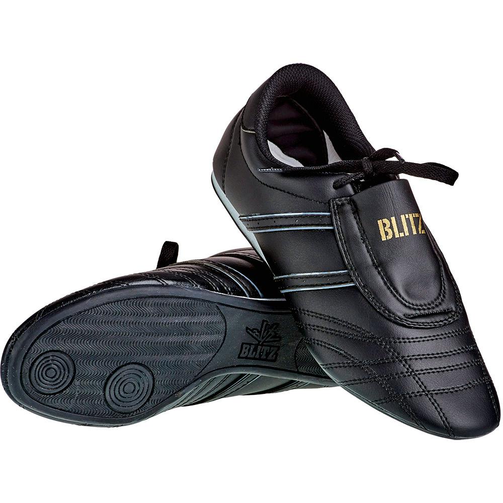 Blitz Adult Martial Arts Training Shoes Black / Black