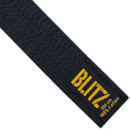 Deluxe Cotton Black Belt