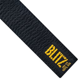 Deluxe Silk Black Belt