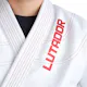 Kids Lutador Brazilian Jiu Jitsu Gi in White - Detail 1