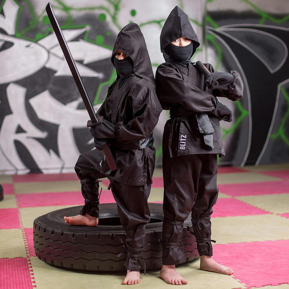 Kids Ninja Suit - Black