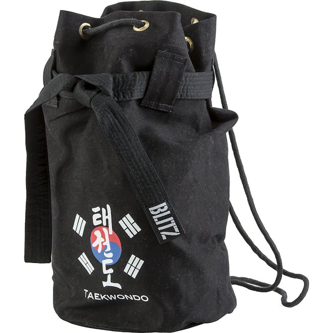 Blitz Taekwondo Discipline Duffle Bag Black