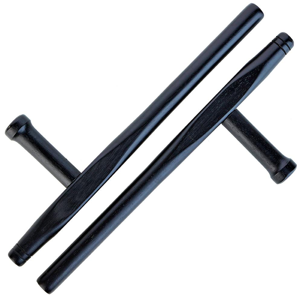 Blitz Wooden Black Oak Round Tonfa