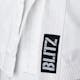 Blitz Adult Cotton Student Karate Suit - 7oz in White - Detail 1