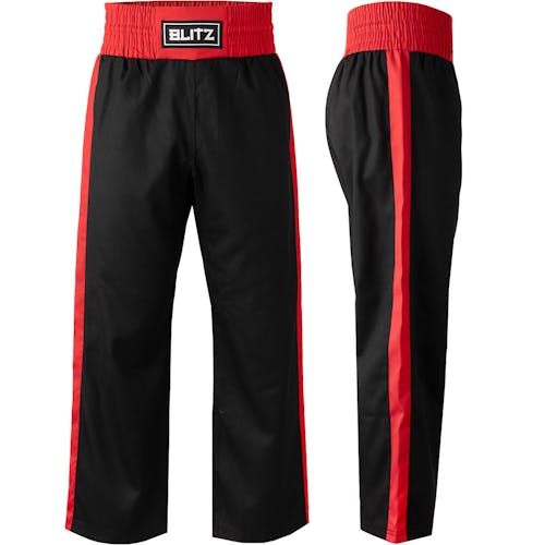 Blitz Adult Defiant Kickboxing Trousers - Polycotton