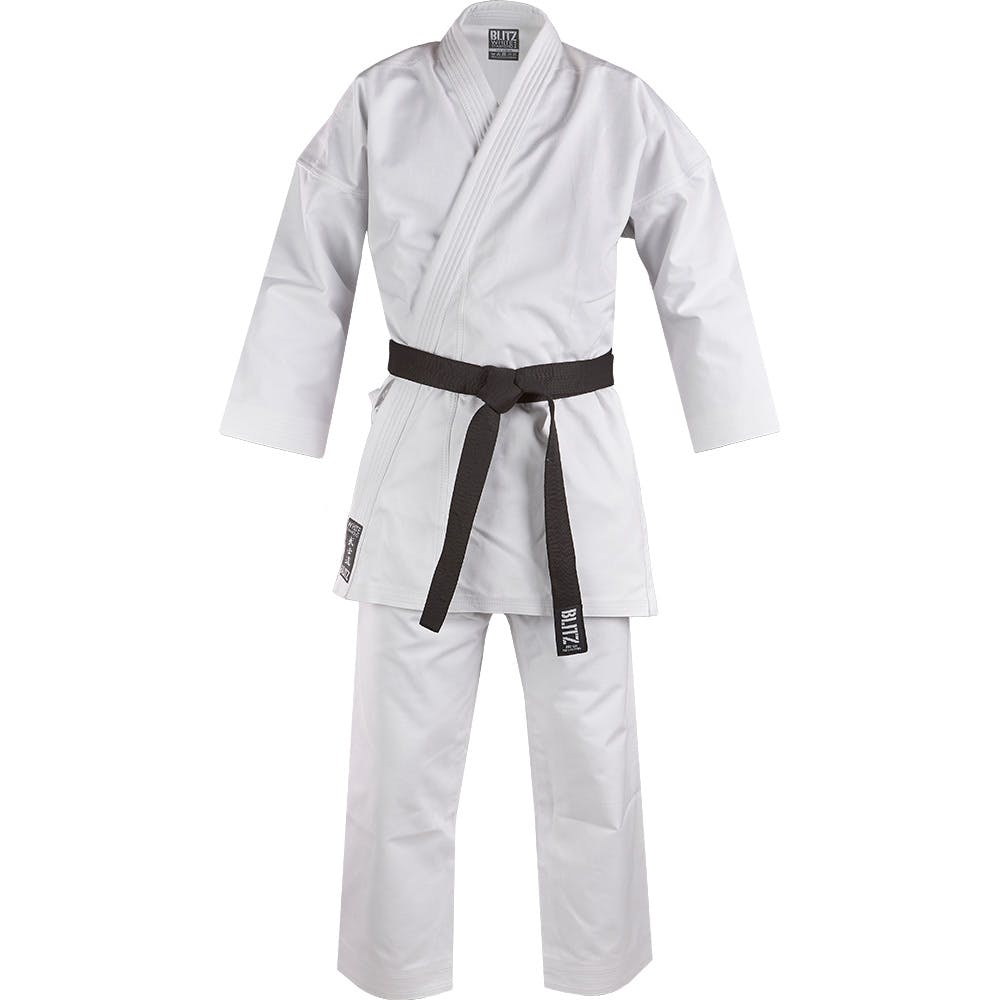 Blue Blitz Karate Suit Uniform Gi with FREE Belt....£16.99 Special Offer. 