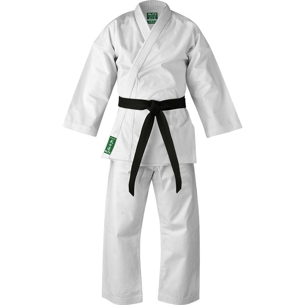 Image of Blitz Kokoro Karate Gi - White