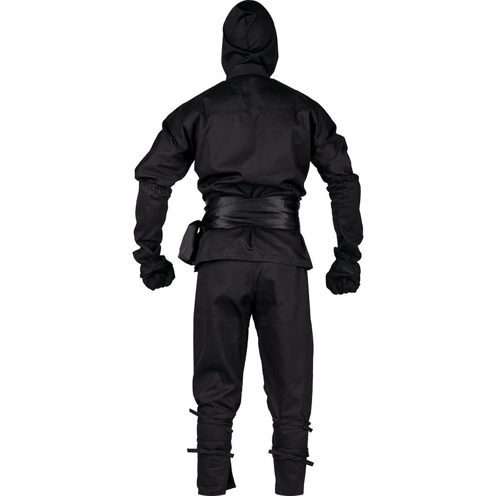  Cosplay.fm Men's Black Ninja Suit Ninja Cosplay Costume for  Adult Halloween (S) : Clothing, Shoes & Jewelry
