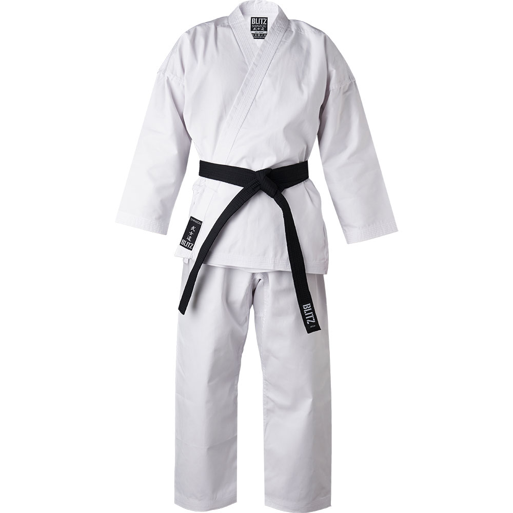 Blitz Adult Karate Suit Shinzou Martial Arts Gi Uniform 8.5oz 