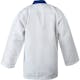 Blitz Adult Traditional Tang Soo Do Jacket - 7oz in White / Blue - Back
