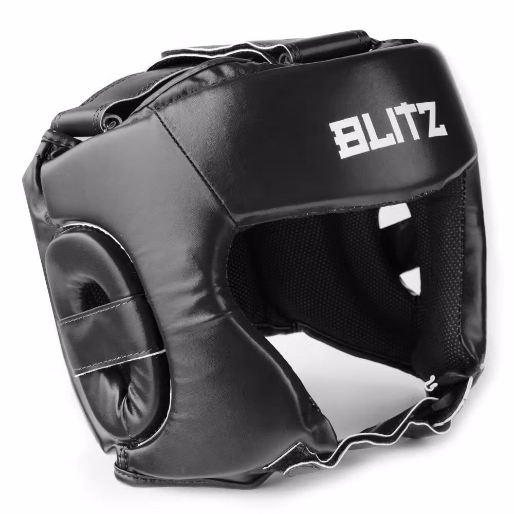 Image of Blitz Club Semi Contact Head Guard - Black