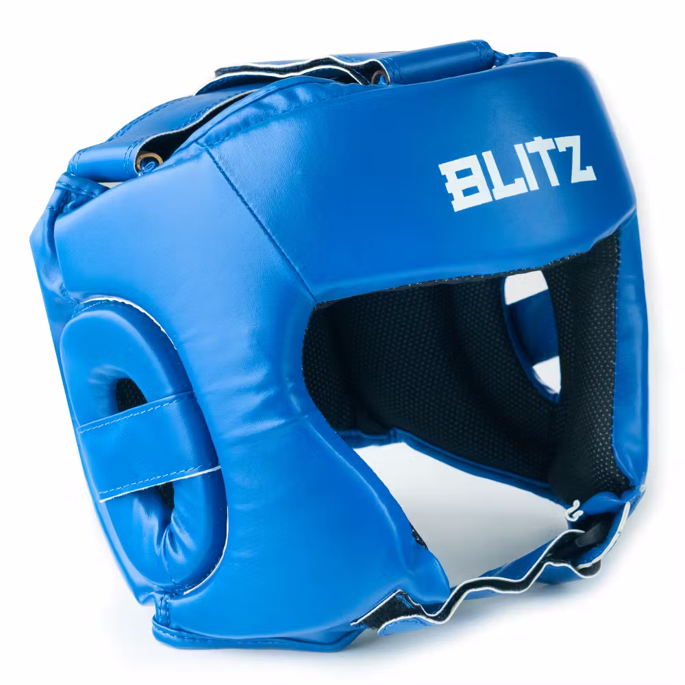 Image of Blitz Club Semi Contact Head Guard - Blue