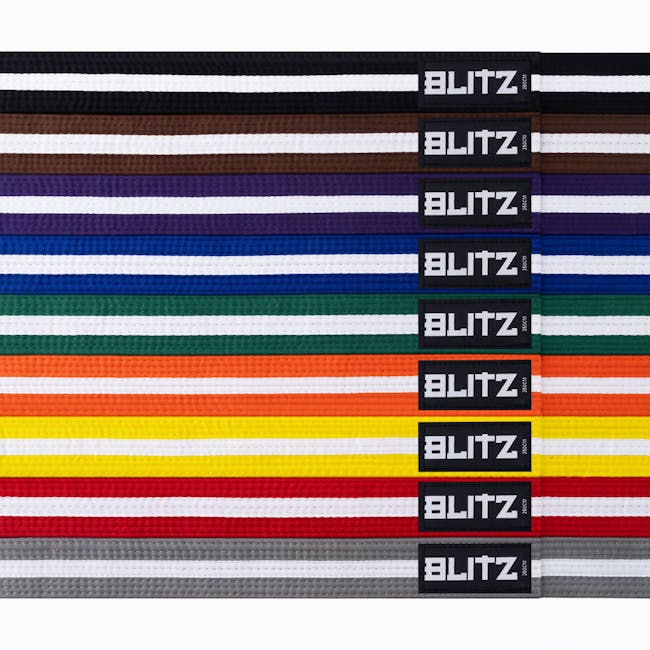 Blitz Colour Belt / White Stripe