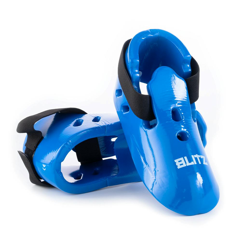 Image of Blitz Dipped Foam Foot Guards - Blue