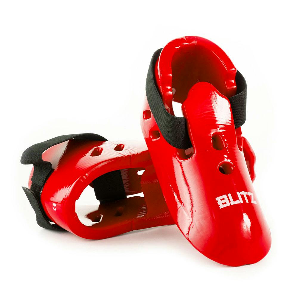 Image of Blitz Dipped Foam Foot Guards - Red