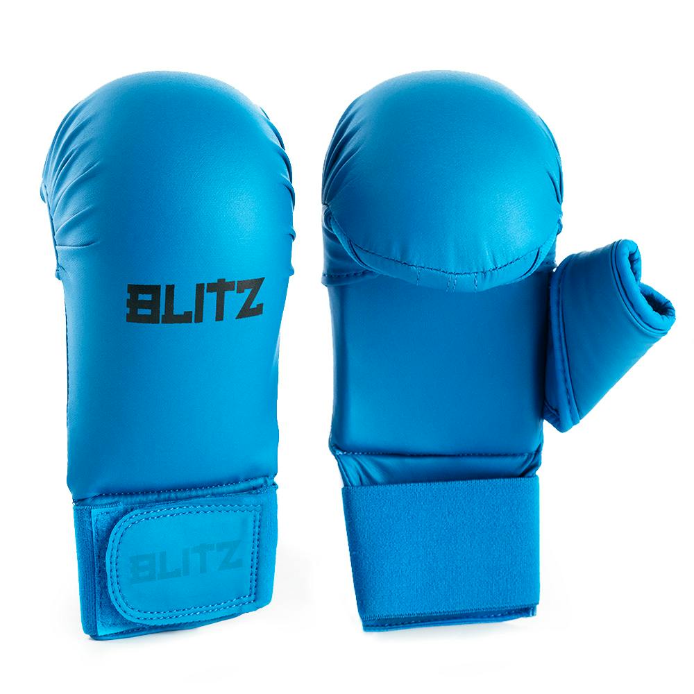 Image of Blitz Club Elite Gloves With Thumb - Blue