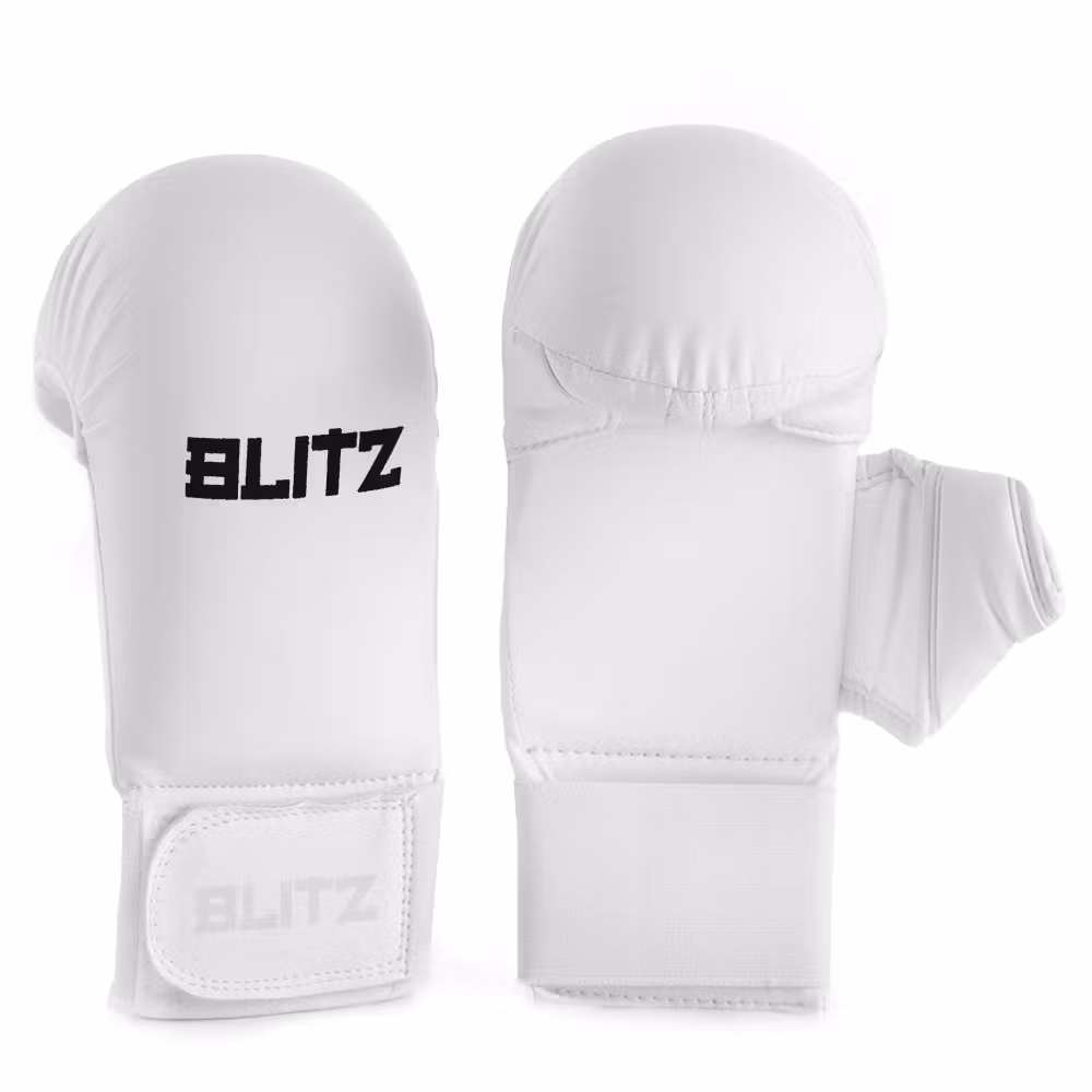 Image of Blitz Club Elite Gloves With Thumb - White