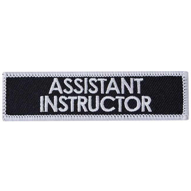 Blitz Embroidered Badge - Assistant Instructor
