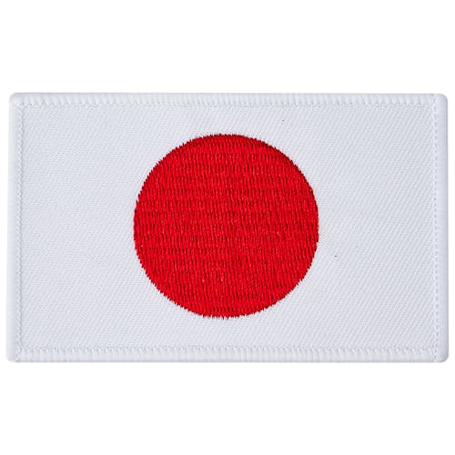 Blitz Embroidered Badge - Japan Flag