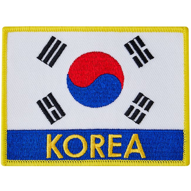 Blitz Embroidered Badge - Korea