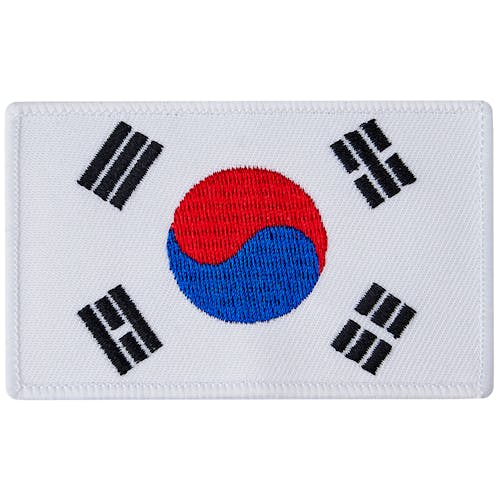 Blitz Embroidered Badge - Korean Flag