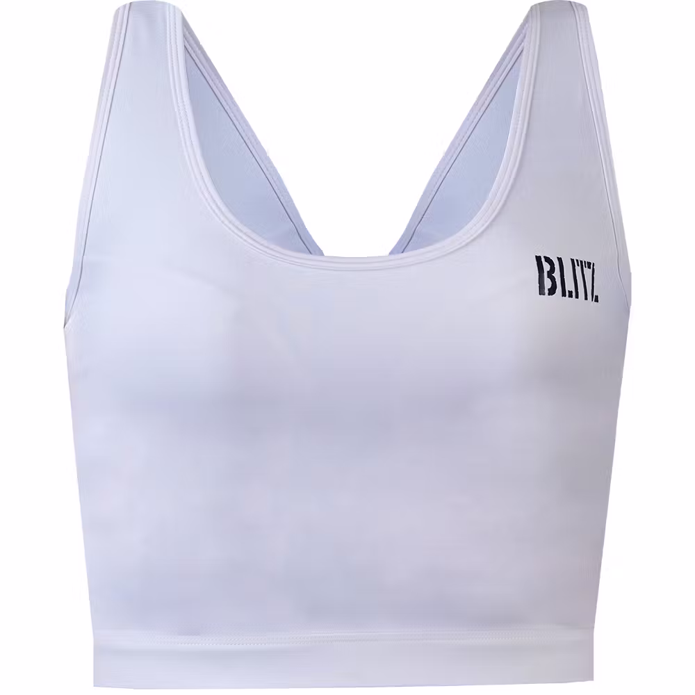 Image of Blitz Female Vest Top - Maxi Guard - White