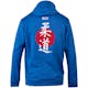 Blitz Judo Training Hooded Top in Blue - Back