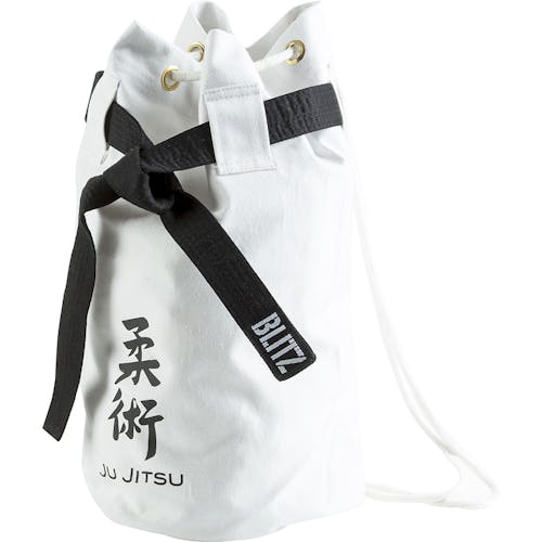 Blitz Jujitsu Discipline Duffle Bag - White
