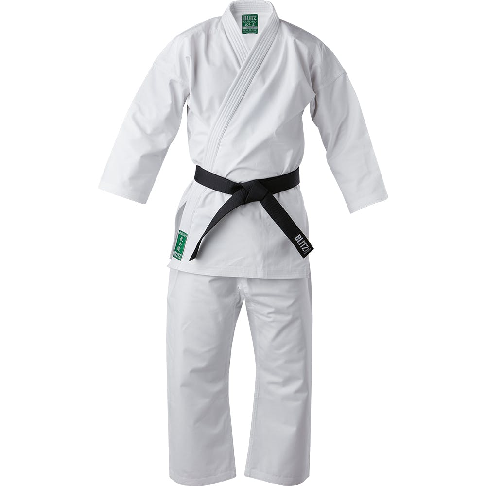 Blitz Adults Silver Tournament Karate Gi Cotton Comfort Uniform Training Suit 
