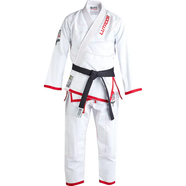Blitz Kids Lutador Brazilian Jiu Jitsu Gi - White - 325g