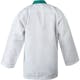 Blitz Kids Traditional Tang Soo Do Jacket - 7oz in White / Green - Back
