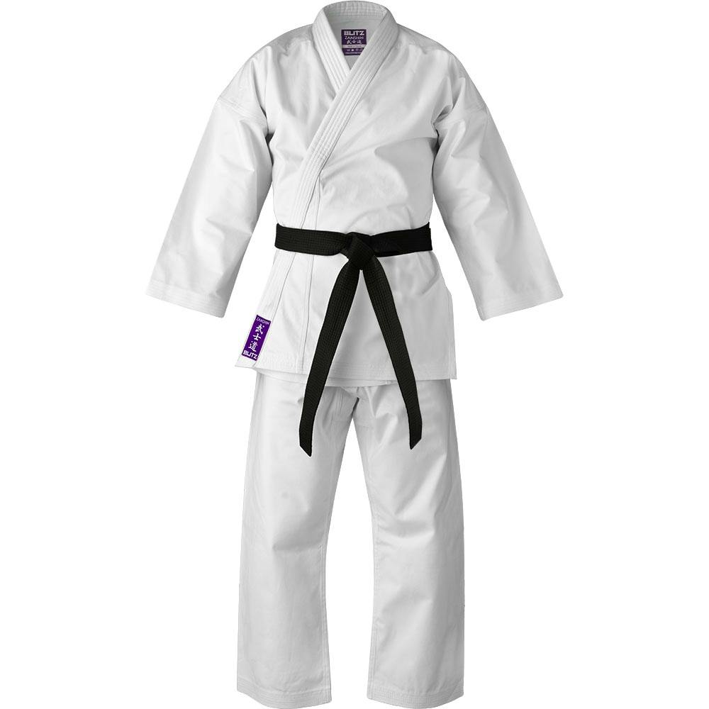 Image of Blitz Zanshin Karate Gi - White