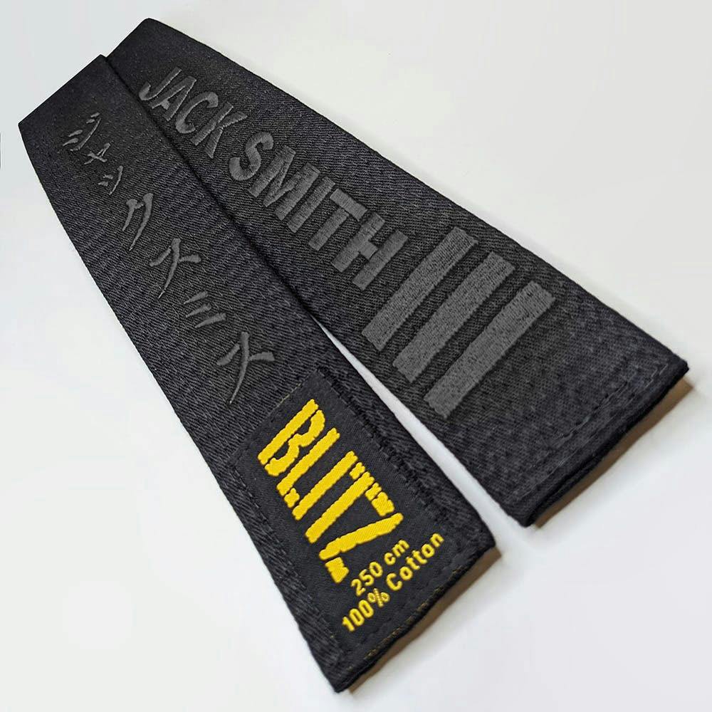 Custom Name Patch – Blitz Belts