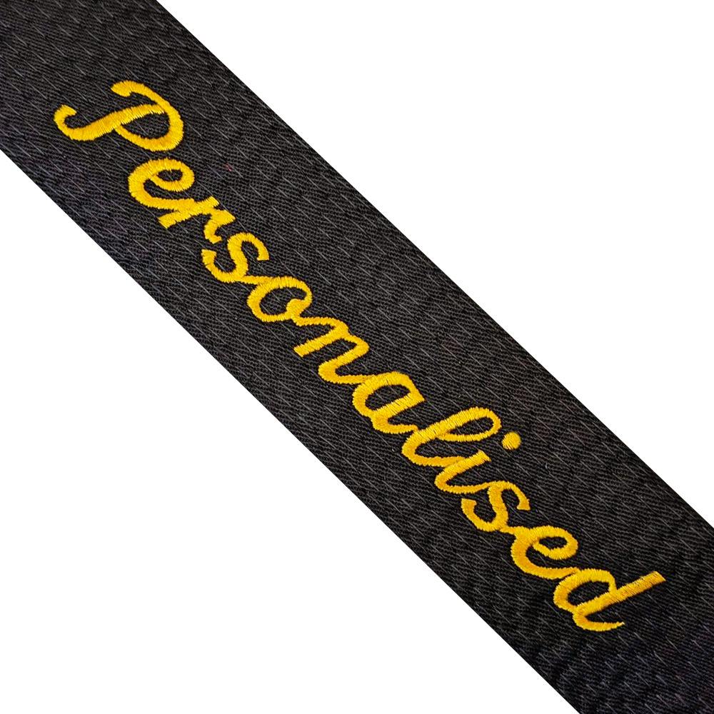 Blitz Personalised Black Belt - Essential Japanese