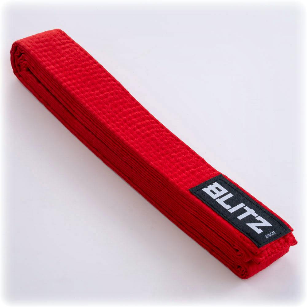 Image of Blitz Plain Coloured Belt - Red