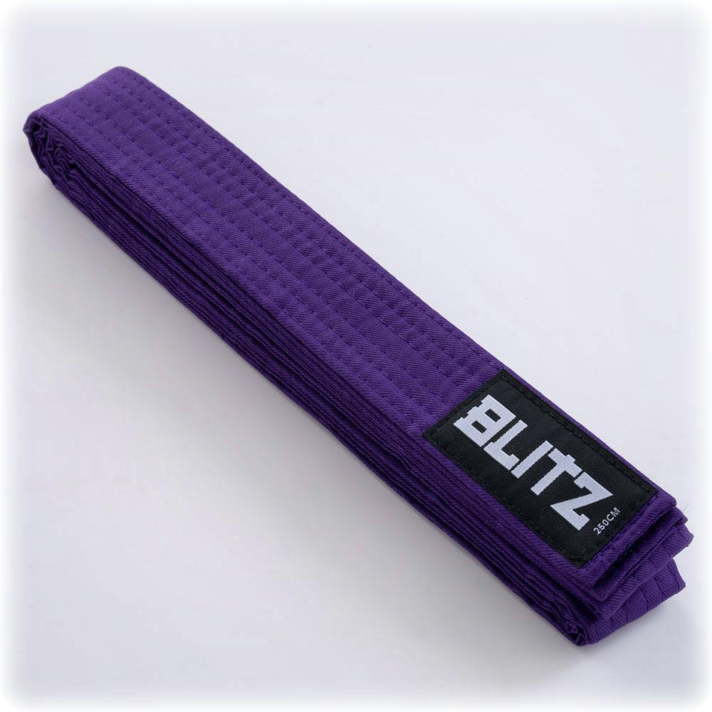 Image of Blitz Plain Coloured Lightweight Belt - Purple