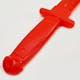 Blitz Plastic Double Edged Knife in Red - Detail 1