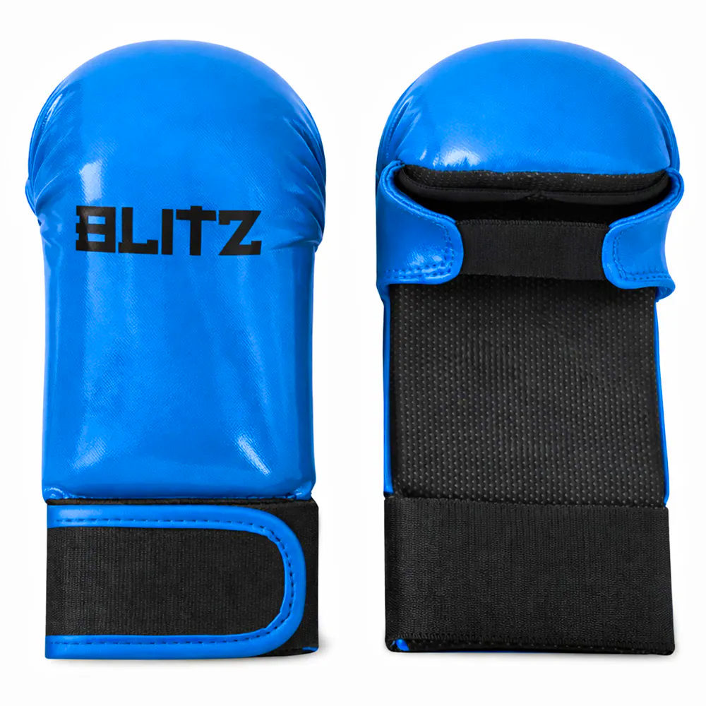 Image of Blitz Pro Elite Mitts Without Thumb - Blue