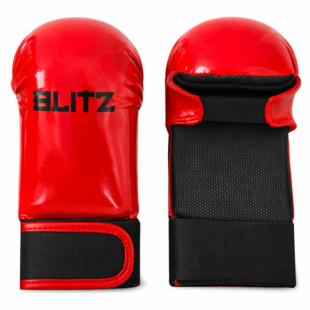 Image of Blitz Pro Elite Mitts Without Thumb - Red