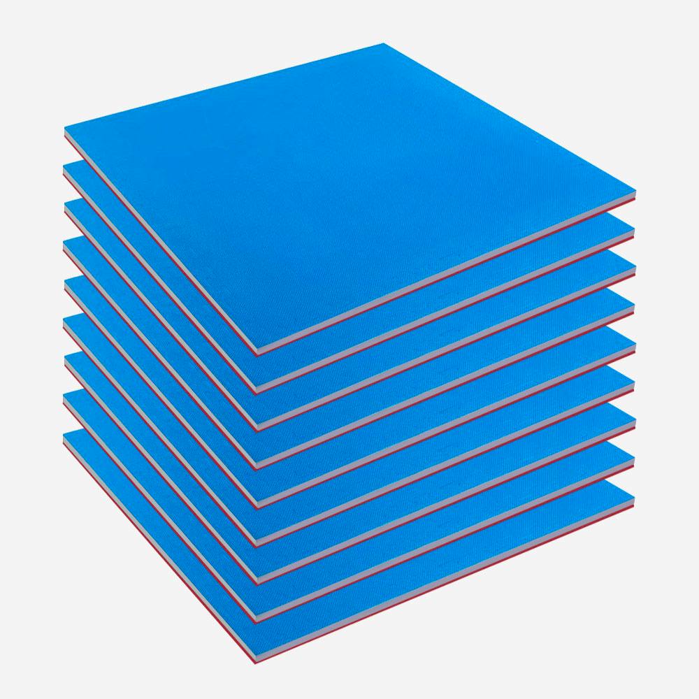 Image of Blitz Reversible Jigsaw Mat Kit - Blue / Red