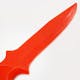 Blitz Rubber Drop Point Knife in Red - Detail 2
