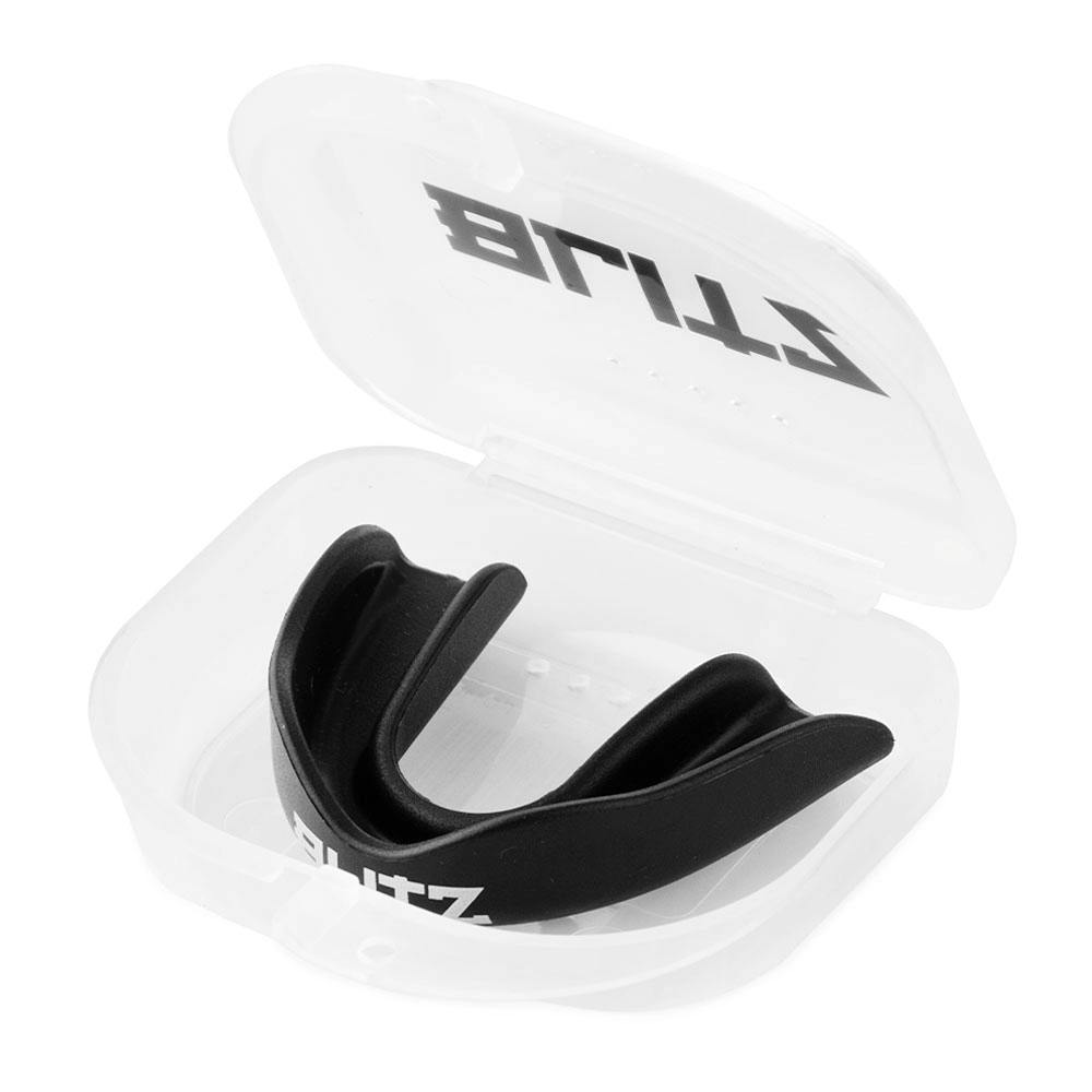 Image of Blitz Single Layer Mouth Guard - Black