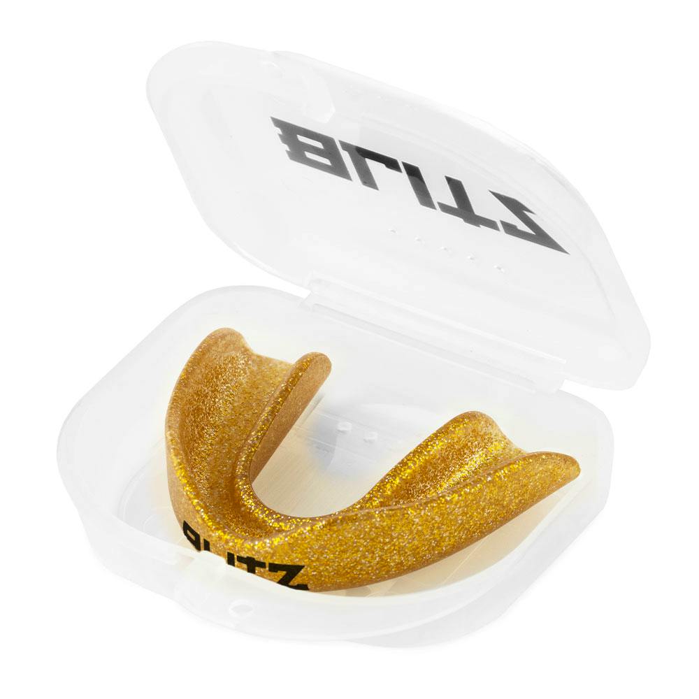 Image of Blitz Single Layer Mouth Guard - Gold
