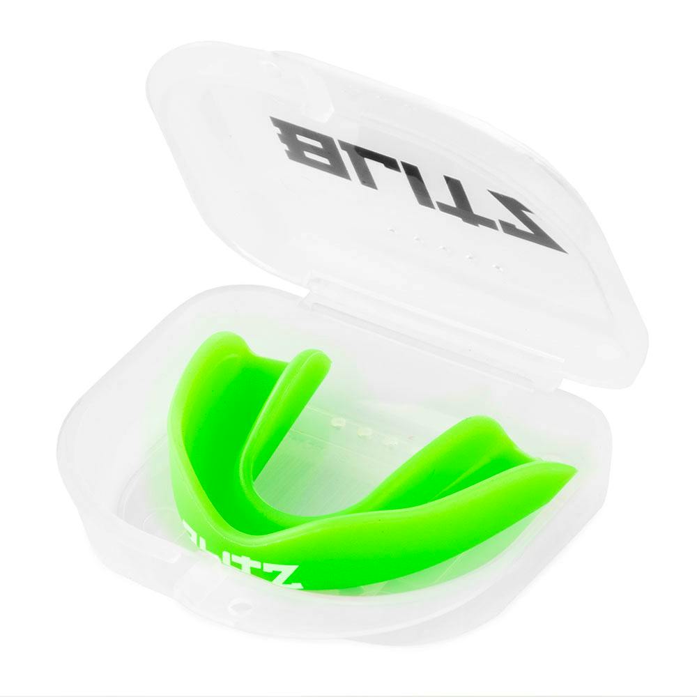 Image of Blitz Single Layer Mouth Guard - Green