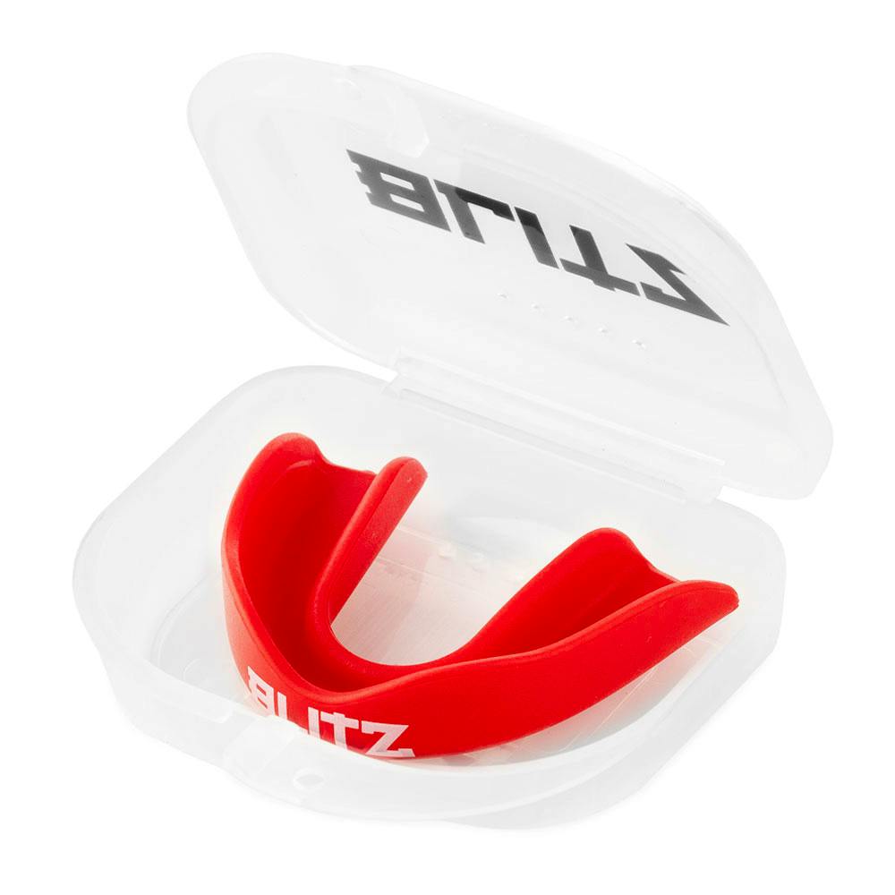 Image of Blitz Single Layer Mouth Guard - Red