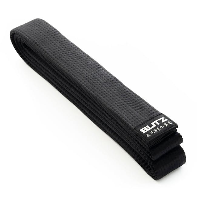 Blitz Standard Silk Black Belt