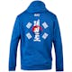 Blitz Taekwondo Training Hooded Top in Blue - Back
