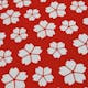 Blitz Tenugui - Cherry Blossom in Red - Detail 1